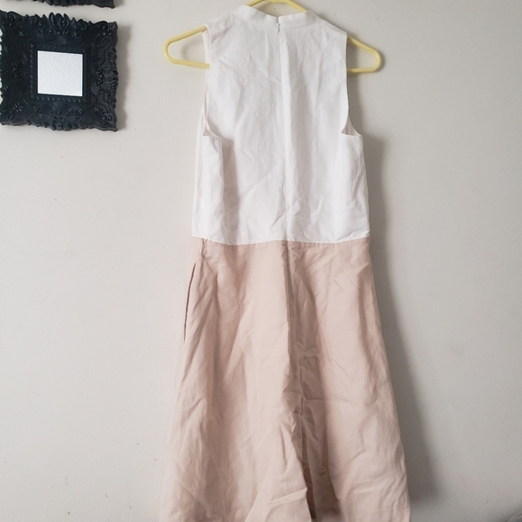 Ann Taylor Linen Blend Wrap Dress - Picture 3 of 14